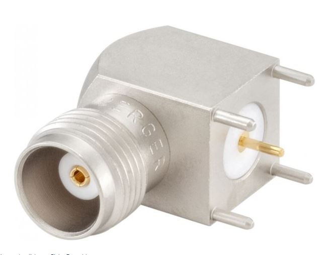 Rosenberger 10 GHz TNC直角PCB同轴连接器